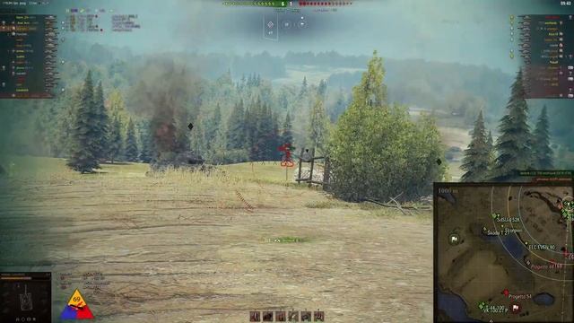 IS-3 ACE Tanker Plus Drowning a Pershing - World of Tanks смотреть онлайн
