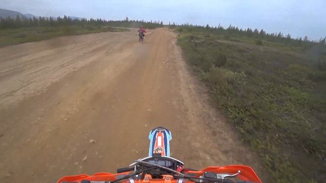 Поездка на речку Аякли [ Avantis Enduro 250 ]