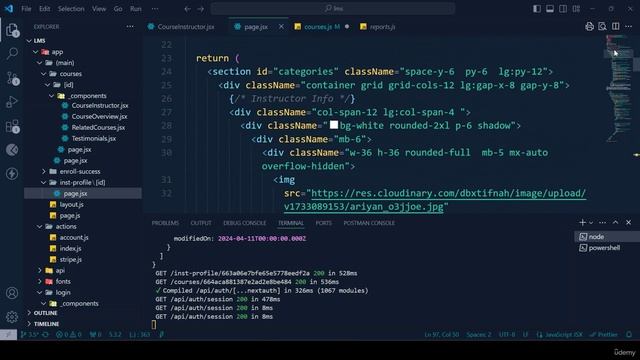 84 -Course Instructor Details Page Part 3 смотреть онлайн