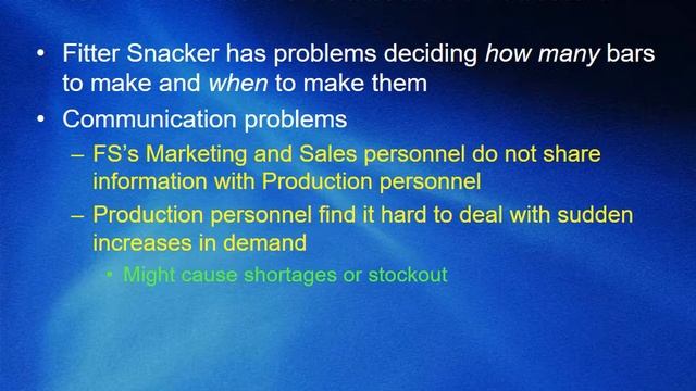 ERP : Chapter 4 Production and suppy chain management information systems смотреть онлайн