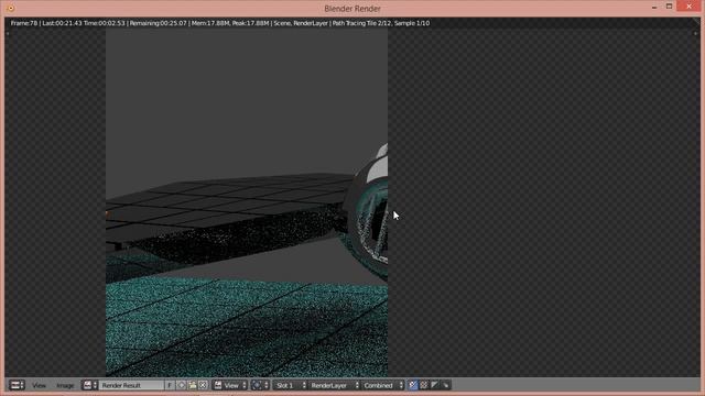 How to combine a 3d model with live action video in Blender 2.72b смотреть онлайн