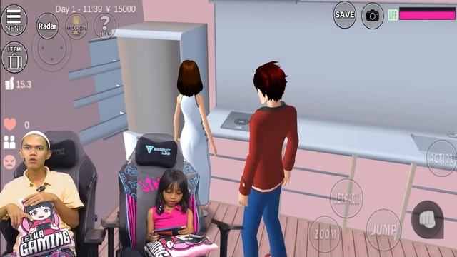 LEIKA PERGI KE TAMAN BUNGA SAKURA 🌸🌺 TEMPAT TERINDAH DI SAKURA SCHOOL [SAKURA SCHOOL SIMULATOR INDO смотреть онлайн