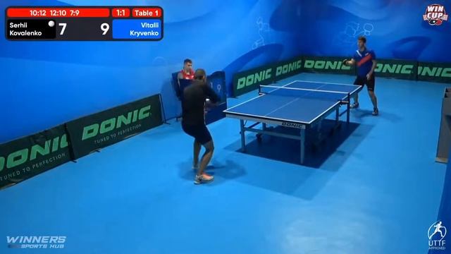 22:00 Serhii Kovalenko - Vitalii Kryvenko West 5 WIN CUP 04.08.2022 | TABLE TENNIS WINCUP смотреть онлайн