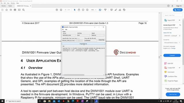 How to program your DWM1001 for distance measurement. смотреть онлайн