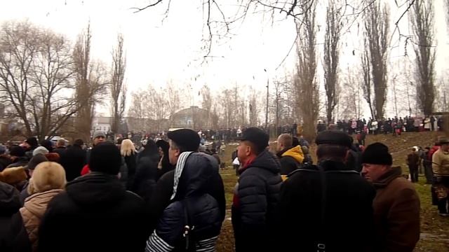 Водохреща в місті Суми (19 січня 2015)