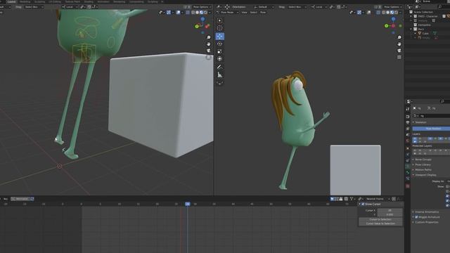 How to Animate a Jump in Blender смотреть онлайн
