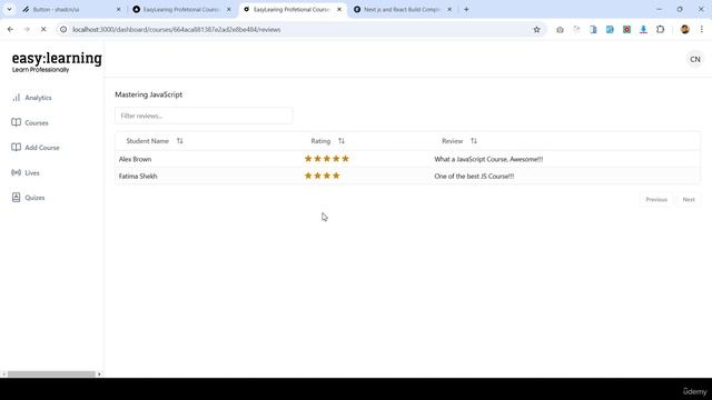 101 -Dashboard - Course data, Review, Enrolment Part 9 смотреть онлайн