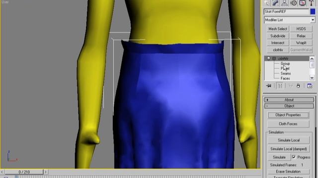 3ds Max Cloth Tutorial 10(c)/14 смотреть онлайн