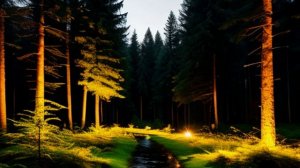 Звуки ночного леса для сна, учебы, расслабления