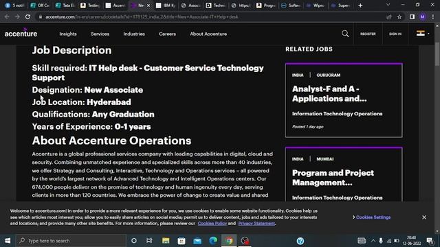 Accenture Hiring Freshers | IT Help Desk Customer Support |Latest Off Campus Drive 2022 |Latest Job смотреть онлайн