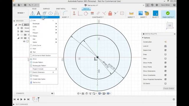 Fusion Tip Text on Arc Add-in смотреть онлайн