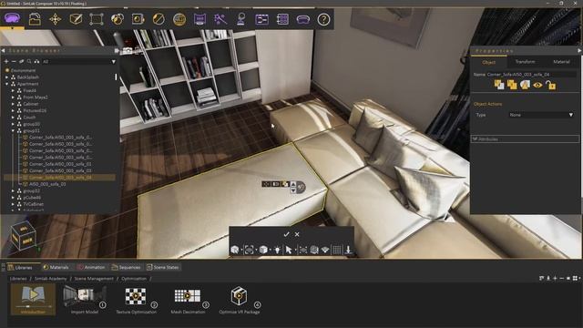 Polygon reduction for VR models смотреть онлайн