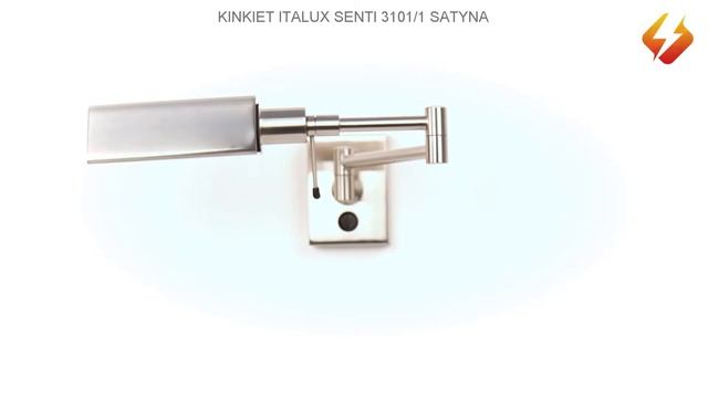 Kinkiet Italux Senti 3101/1 | hurtelektryczny.pl смотреть онлайн
