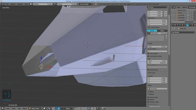 How To Model A HighPoly X Wing in Blender - Part 4 смотреть онлайн