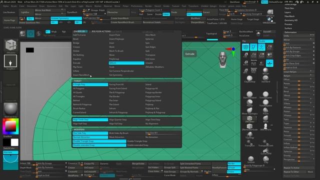 Zbrush zmodeler Tutorial in Hindi смотреть онлайн