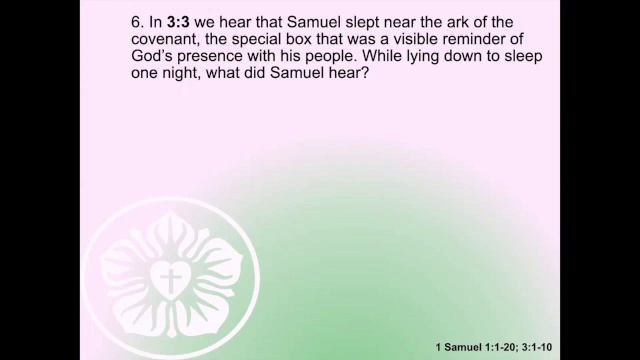 Growing in the Word Catechism, Lesson 20: Samuel смотреть онлайн