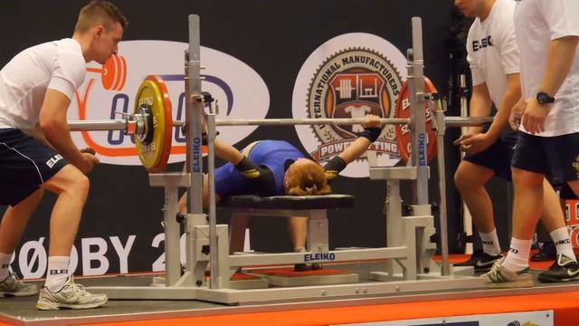 Anastasya Strufa (RUS) 2.att.: 112,5 kg 2014 IPF World Benchpress Championships смотреть онлайн