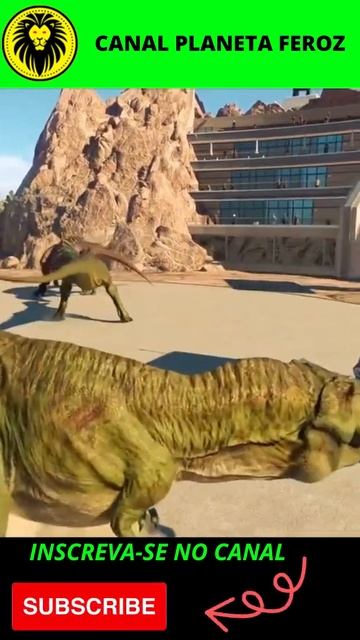 ✅ Tiranossauro Rex  Lutando |   Dinossauros Carnívoros #shorts