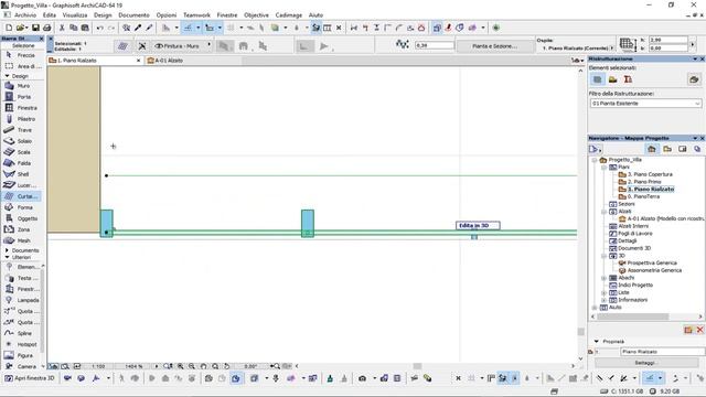 Archicad 19: Curtain Wall смотреть онлайн