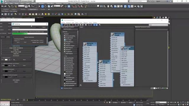 Vray material ID and wireframe render смотреть онлайн
