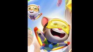 Говорящий Том бег за золотом