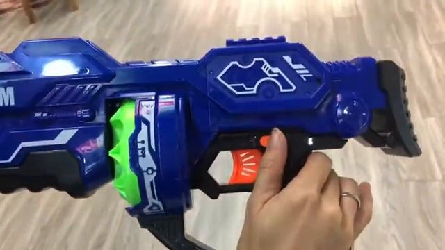 Blaze storm zecong toys soft foam gun dart blaster semi-automatic nerf gun ZC7116 смотреть онлайн
