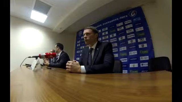 Послематчевая пресс-конференция ХК "Югра" - ХК "ЦСКА" 28.11.2013г. смотреть онлайн