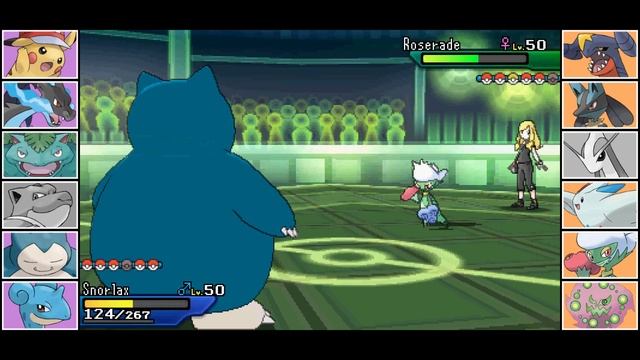 Red VS Cynthia - Battle of the Champions (Pokémon Ultra Sun / Moon) смотреть онлайн