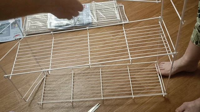 Распаковка и сборка полки для рассады на подоконнике смотреть онлайн