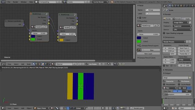 Blender Cycles Procedural Boolean Basics смотреть онлайн