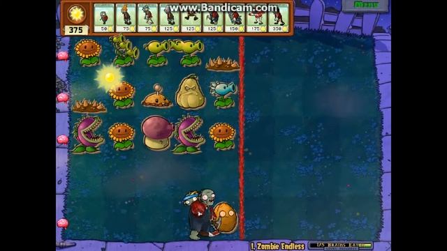 Я зомби!!!!!! [Играем в мини игру PlantsVsZombies] смотреть онлайн