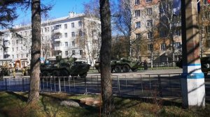 НИЖНИЙ ТАГИЛ Военная техника на Проспекте Ленина