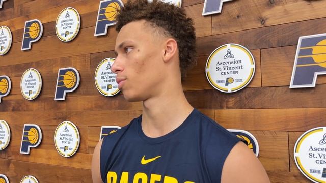 Dyson Daniels (G League Elite) after working out for the Pacers | 2022 NBA Draft смотреть онлайн