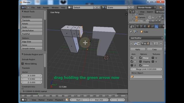 E for extrude- A VERY SLOW Blender tutorial смотреть онлайн