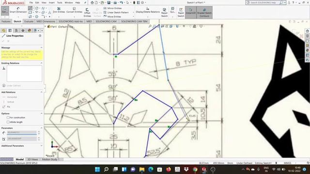 SOLIDWORKS !! SOLIDWORKS TOTORIAL #14 !! смотреть онлайн