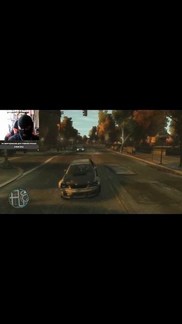 Когда трафик в GTA 4 спаунится перед носом  #shorts #grandtheftauto #gta #gta4