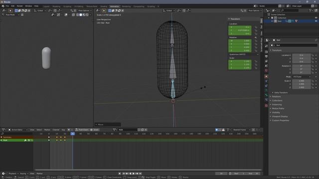 Blender 2.8 Animation Basics (Idle and Walk) - Blender for Game Development смотреть онлайн