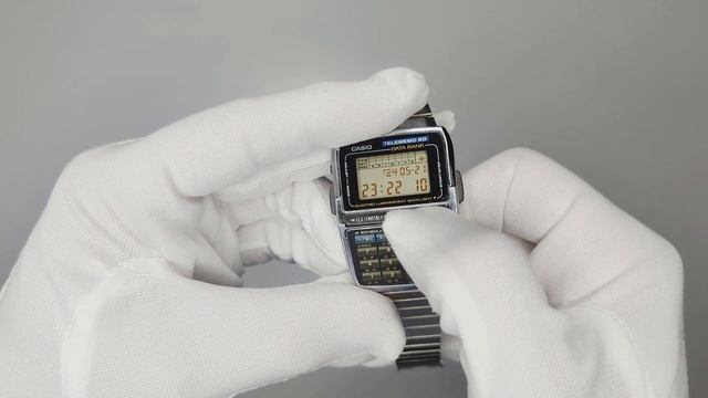 Обзор Японских электронных наручных часов Casio Digital Calculator 50 Data Bank  модель DBC-630