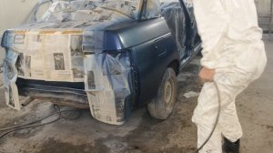 Покраска кузова ВАЗ 2110 КАПРИ  Часть 3
