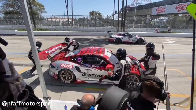 Corvette Racing Wheel Nut KILLS Pfaff Motorsports Porsche 911 At 2022 IMSA Long Beach - Synced