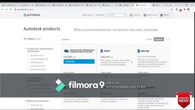 Autodesk Software company and their Free! Free! softwares like Auto Cad,3D Max,Revit etc for Study смотреть онлайн
