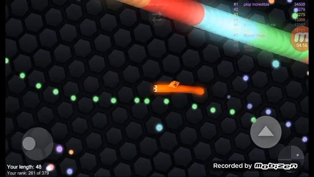 Новичок VS червяки/Slither.io #1 смотреть онлайн