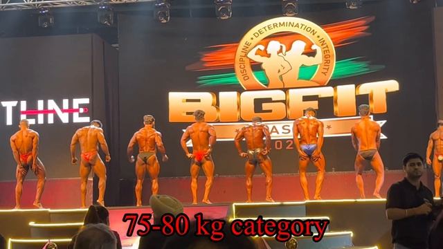 Bigfit classic 75-80 kg Bodybuilding category pre judging смотреть онлайн