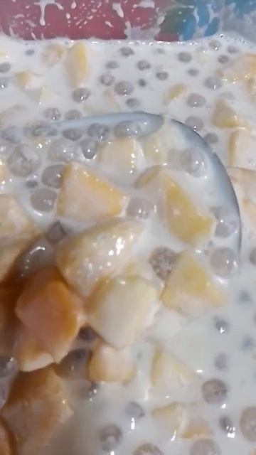 MANGO SAGO / EASY MANGO DESSERT #shorts #trending #youtubeshort