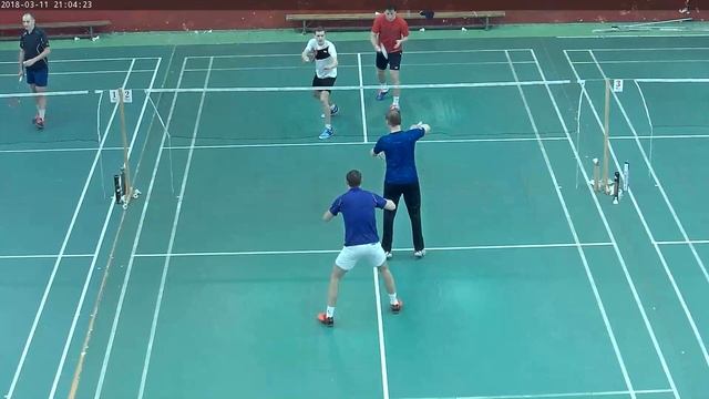 Khimki Badminton Club & Prolink.ru, court 2 смотреть онлайн