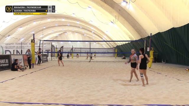 Четвертьфинал: Манькова / Разумовская VS Зыкова / Поспелова | WOMEN NEXT A - 14.05.2023 смотреть онлайн