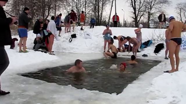 День Моржа-7.02.10 -JR-20 years anniversary of the club and the "Day of Walrus" смотреть онлайн