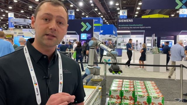 Columbia/Okura's miniPal Palletizer смотреть онлайн
