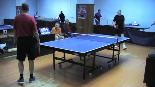 Кусков vs Ревякин Открытый чемпионат г Кирова среди ветеранов 2016-10-29 смотреть онлайн