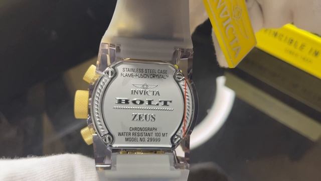 Espectacular INVICTA ZEUS Bolt 29999 Dorado Hermoso Reloj смотреть онлайн